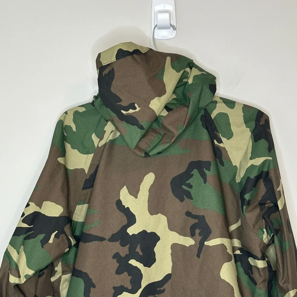 Log House Designs Gore-Tex Best‎ Defense Camo Military Jacket Mens Small USA